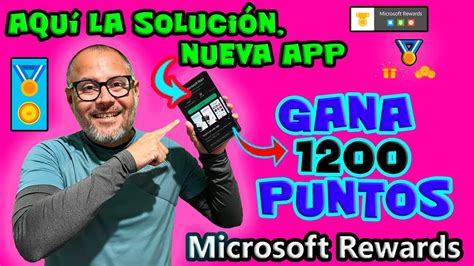 📣 SoluciÓn 🤑 Gana 1200 Puntos De Microsoft Rewards 🥇 En Rachas Y