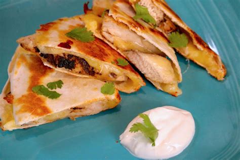Recipe Grilled Chicken Quesadillas Lifestyle
