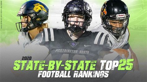 Preseason Top 25 High School Football Rankings For All 50 States