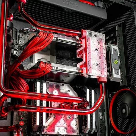 Custom Water Cooling Liquid Cooling Package For Gaming Pc