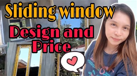 Sliding window cost guide for details on gliding & sliding window prices & costs for installation & replacement of vinyl, wood, fiberglass and aluminum windows. SLIDING WINDOW PRICE AND DESIGN - YouTube