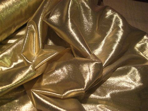 45 Gold Lame Fabric Per Yard Lame Gld 299