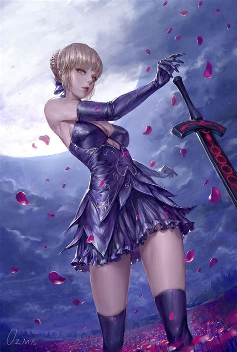 Artstation Saber Alter Choi Tae Hyun Fate Stay Night Series Fate Stay Night Anime Roleplay