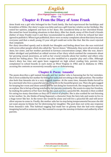 Certificates of online poem recitation competition g 10 : NCERT Solutions for Class 10 English First Flight Chapter ...