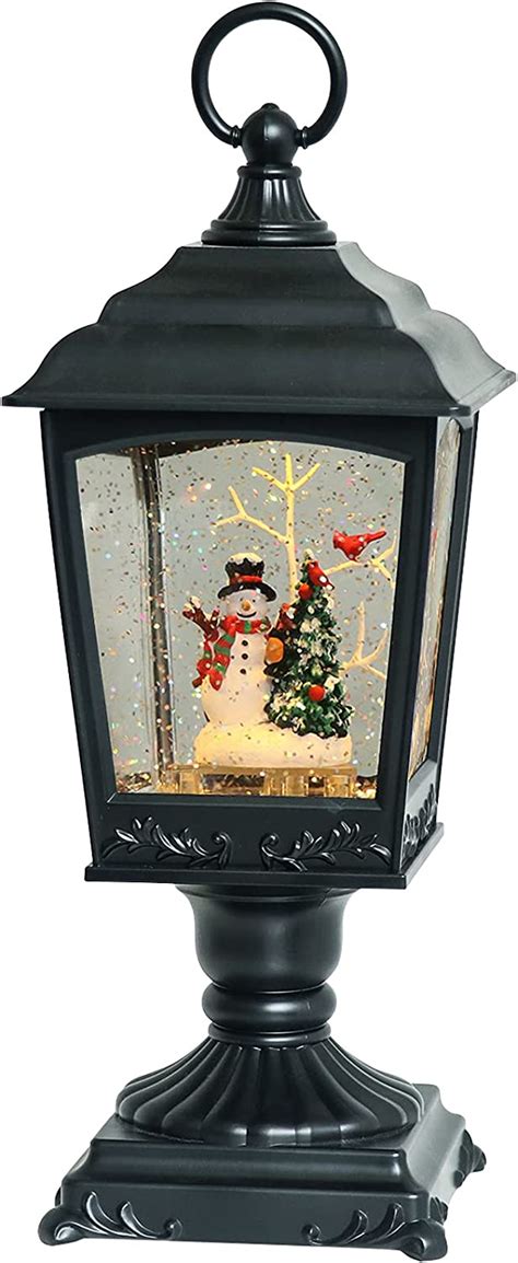 Buy Wondise Lighted Christmas Snow Globes Musical Lantern With Timer