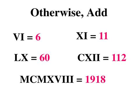 PPT Roman Numerals Cardinal Numbers Ordinal Numbers PowerPoint
