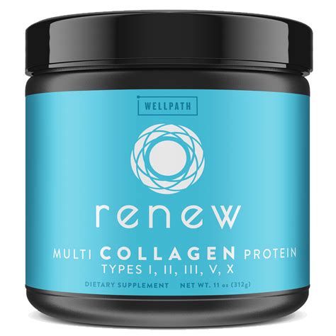 Wellpath Renew Collagen Protein Powder Unflavored 07lb 11oz