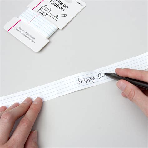 Write On Ribbon T Ribbon For Writing Messages