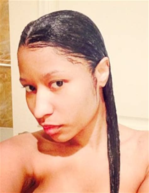 Six of the photos highlight a squeaky hygienic nicki minaj settled in front of a toilet mirror smiling and. Nicki Minaj Without Makeup Pictures - Celeb Without Makeup