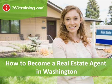 Become a commercial real estate agent. How to become a real estate agent in washington