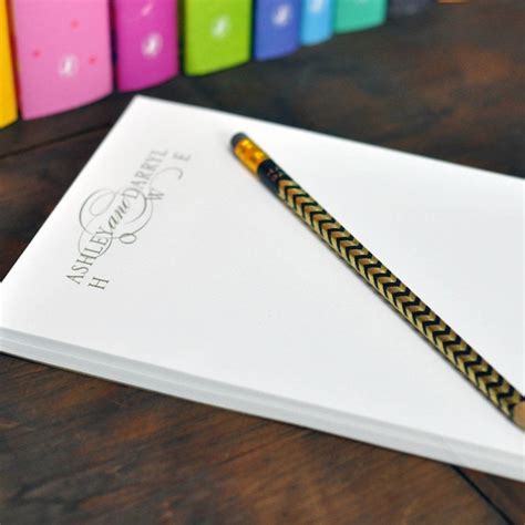 Personalized Large Note Pad