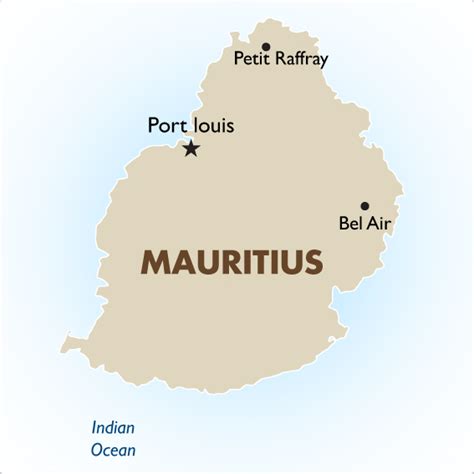 Geographical Map Of Mauritius Black Sea Map