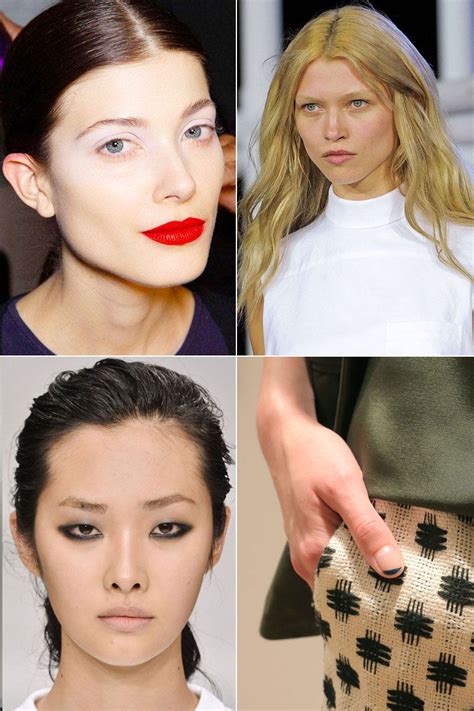 13 Beauty Trends That Ruled The Spring 2014 Runways Beauty Trends