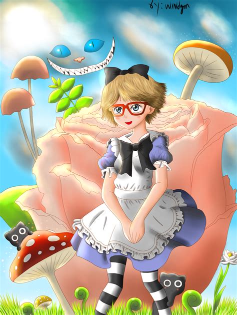 Alice In Wonderland Fan Art Color By Windgm On Deviantart