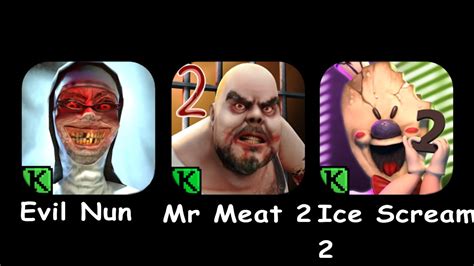 Evil Nun Mr Meat 2 Ice Scream 2 Keplerians Horror Game Youtube
