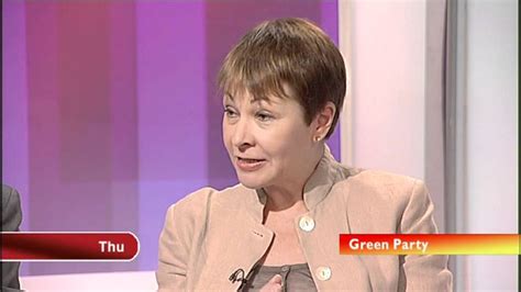 Caroline Lucas Makes The Green Case After Being Patronised By A Bbc Report Youtube
