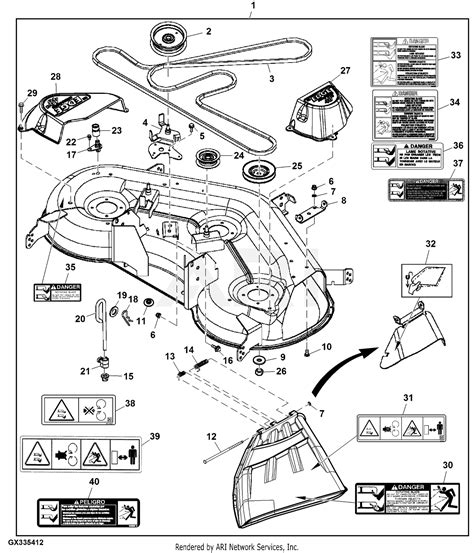 40 L120 John Deere Belt Diagram Wiring Diagram Info