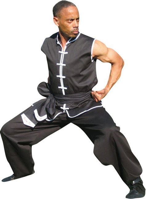Sleeveless Kung Fu Uniform Set Polycotton Style 102 B Jonie Uniforms