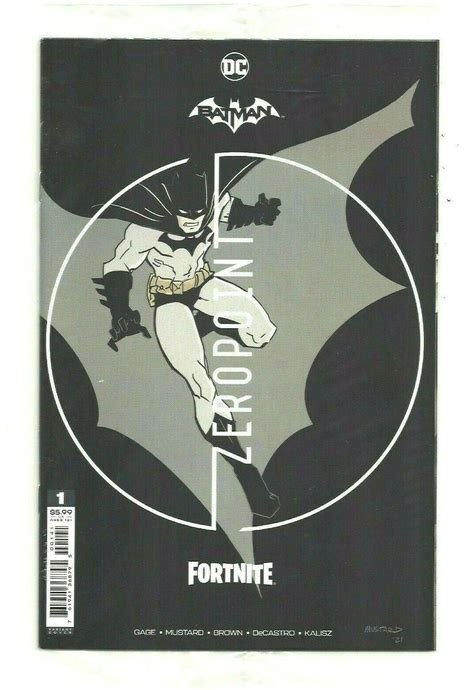 Dc Comics Batman Fortnite Zero Point 1 Premium Variant Cover
