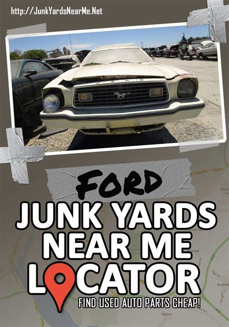 While we don't deal parts, the majority of auto junkyards across the country do. Ford Salvage Yards Near Me [Locator Map + Guide + FAQ ...