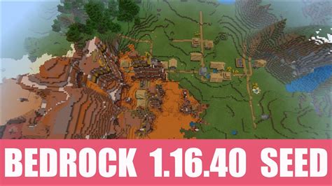 One of them has a village and a cave with a zombie spawner. Minecraft Bedrock 1.16.40 Seed: Stronghold at spawn right ...