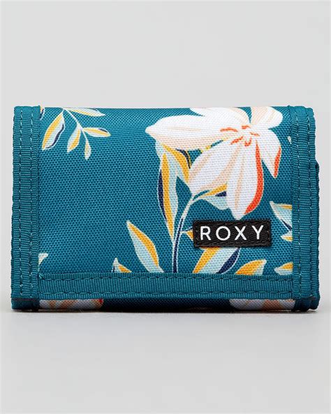 roxy beach wallet in ink blue fast shipping and easy returns city beach australia
