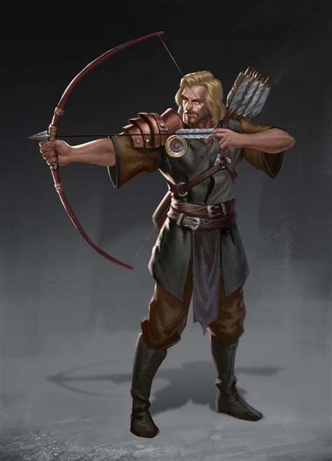 Artstation The Archer Kim Draw Viking Character Fantasy Character