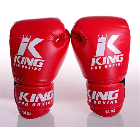 Pro Thaiboxing Gloves Made In Thailand King Brand With Extra Long Cuff
