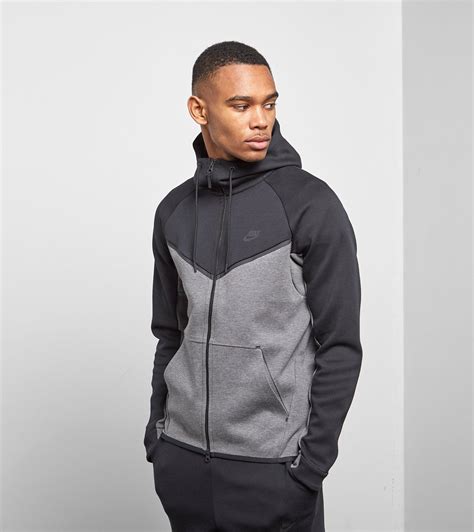 Lyst Nike Tech Fleece Windrunner Full Zip Hoodie In Gray For Men