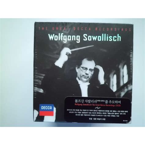 Wolfgang Sawallisch The Great Decca Recordings Cds Cd