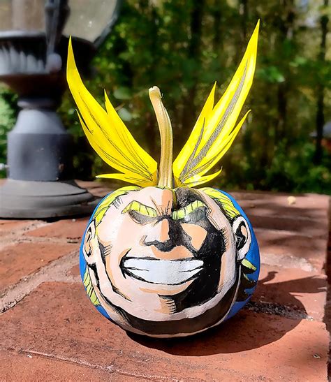 Breaking News The 1 Hero All Might Has Been Turned Into A Pumpkin
