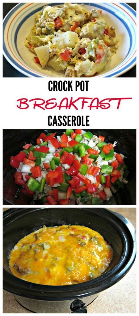 20 best easy crockpot breakfast casseroles. Breakfast Casserole {Crock Pot} - Love to be in the ...