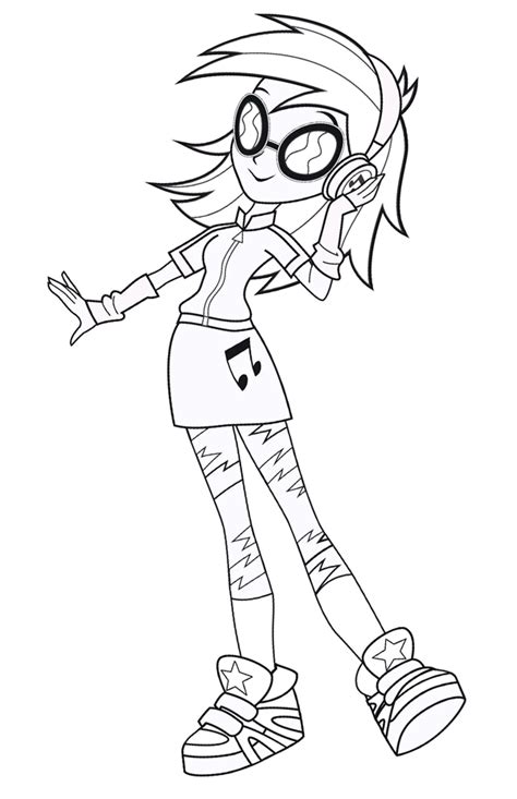 Rodeo stampede zebra coloring pages. Rainbow Rocks Equestria Girls Coloring Pages Sketch ...
