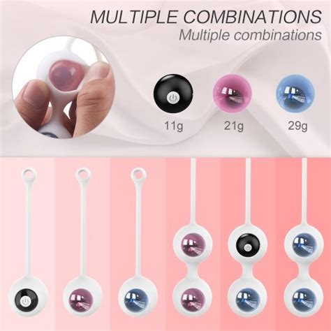 Freezer Remote Controlled Kegel Ball Exercises Set White Sex Toys At Adult Empire