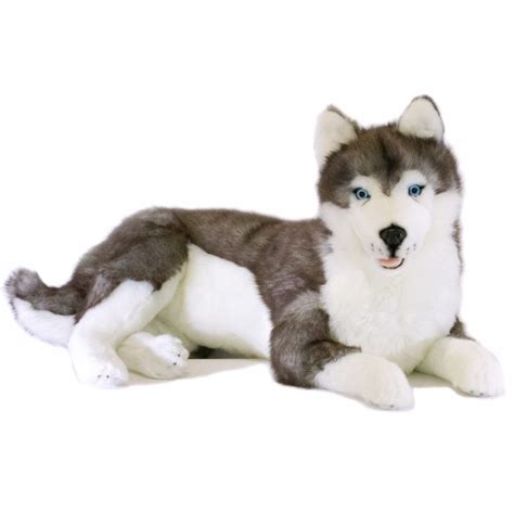 Rocco The Husky Plush Soft Toy Cuddly Siberian Husky Stuffed Animal By