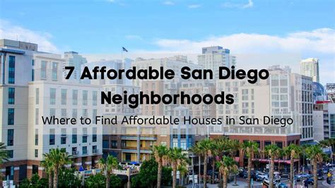 7 Best Affordable San Diego Neighborhoods Where To Find Affordable