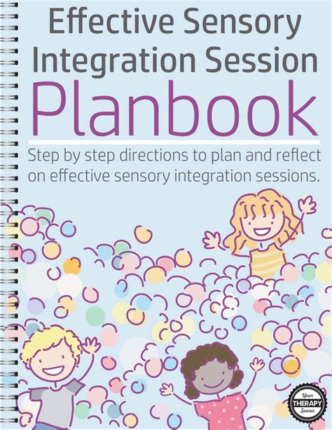 Effective Sensory Integration Session Planbook Your Therapy Source