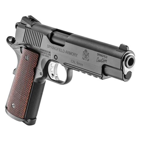 Springfield Armory 1911 A1 Professional Light Rail 9mm Luger 5in Black