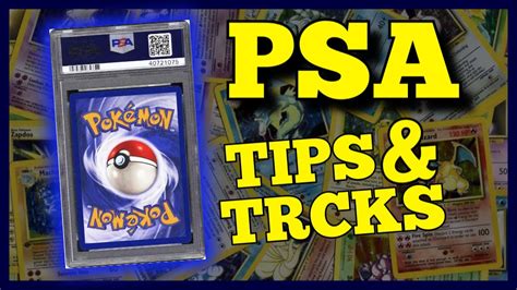 How To Psa Grade Pokemon Cards Tips Tricks And Tutorials Youtube