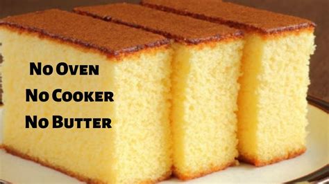 Easy Vanilla Sponge Cake Without Oven How To Make Basic Sponge Cake YouTube