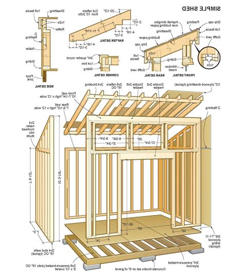 Shed plans and woodworking designs / your resource to start your project the faster and easier way. Shed Plans Free | backyard | Pinterest | Shed plans, Sheds ...