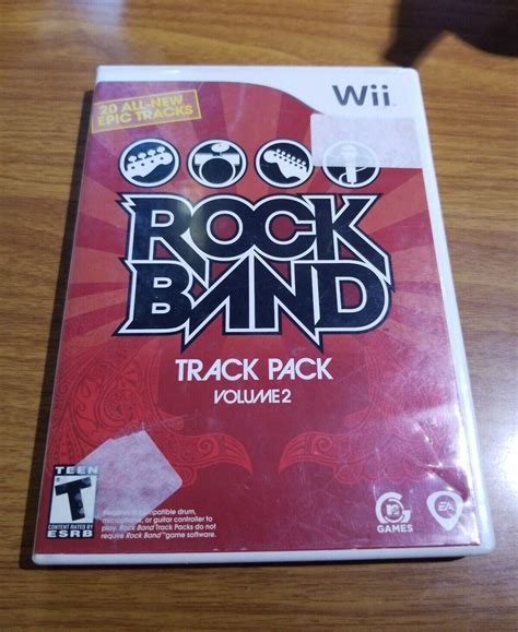 Rock Band Track Pack Volume 2 Nintendo Wii Ebay