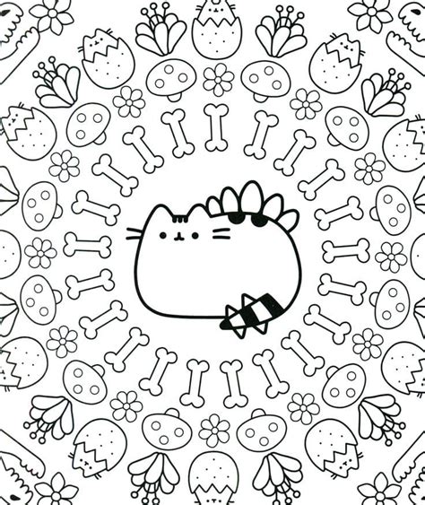 Pusheen Coloring Pages Print Them Online For Free