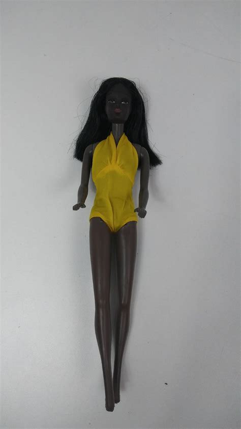Malibu Christie Black African American Barbie Doll 2 Made In Korea 1966
