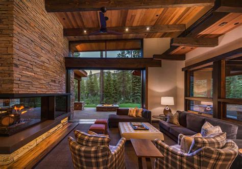 Best dining in swampscott, massachusetts: Mountain modern home in Martis Camp with indoor-outdoor living