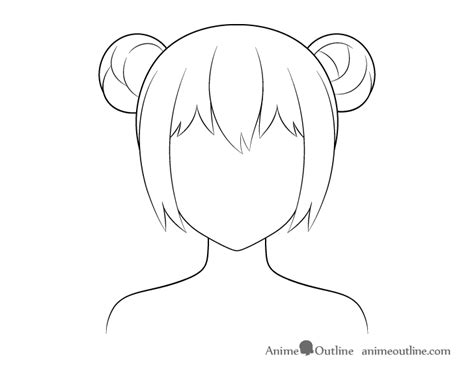 How To Shade Anime Hair Step By Step Animeoutline Anime Canvas Art