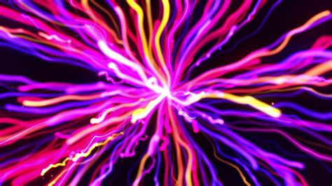 Colorful Particle Explosion Flow Relaxing Background Loop 4kfree