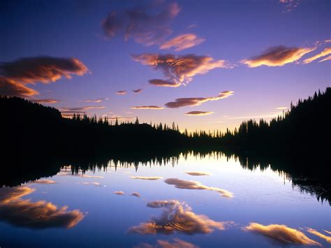 Reflection Lake Washington Wallpapers Hd Wallpapers Id 6243