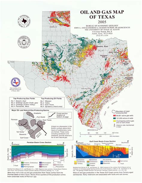 Geologic Database Of Texas Tnris Texas Natural Resources Texas