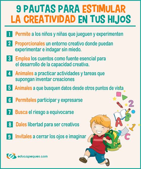 Tips Para Desarrollar La Creatividad Infantil Educapeques